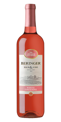 Beringer Main & Vine White Zinfandel  12x750ml
