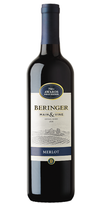 Beringer Main & Vine Merlot  12x750ml
