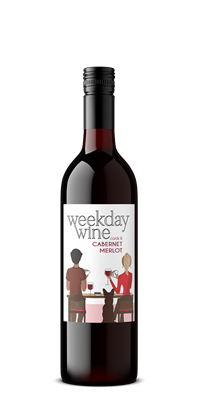 ICB Weekday Wine Cab Merlot 12x750ml