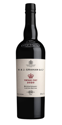 Graham's Graham's Vintage Bicentenary Limited Edition Vintage Port 2020 Wooden Case 2020 3x750ml