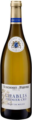 Simonnet Febvre  1er Cru Chablis 1er Cru Mont de Milieu 2020 12x750ml