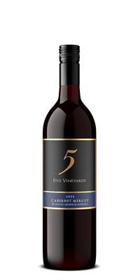 Five Vineyards Five Vineyards Five Vineyards, Cabernet-Merlot  12x750ml