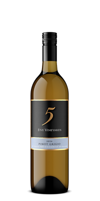 Five Vineyards Five Vineyards, Pinot Grigio, Marlborough  12x750ml