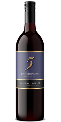 Five Vineyards Five Vineyards, VQA Cabernet-Merlot 12x750ml