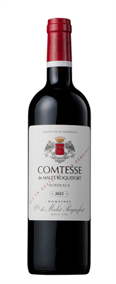 Domaines Comte de Malet Roquefort Comtesse de Malet Roquefort  Comtesse de Malet Roquefort (Rouge) 2022 12x750ml