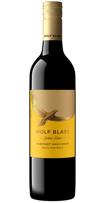 Wolf Blass Yellow Label Cabernet Sauvignon  12x750ml