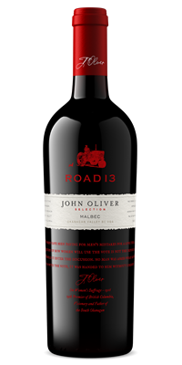Road 13 Vineyards John Oliver, VQA Malbec 6x750ml