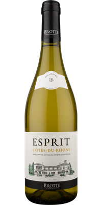 Brotte Vins Cotes du Rhone Esprit Barville White   12x750ml