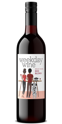 ICB Weekday Wine Red Blend  12x750ml