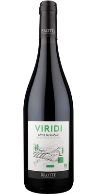Brotte Vins Cotes du Rhone Bio Viridi  12x750ml