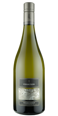 CedarCreek Estate Winery Aspect, VQA Chardonnay Block 5 Organic* 6x750ml