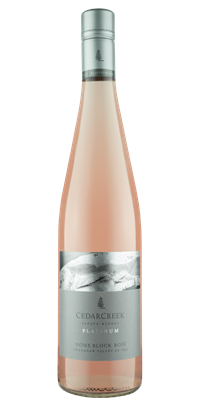 CedarCreek Estate Winery Platinum Pinot Noir Rose Home Block  6x750ml