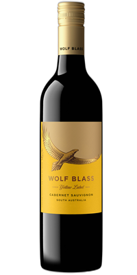 Wolf Blass Yellow Label Cabernet Sauvignon  12x750ml